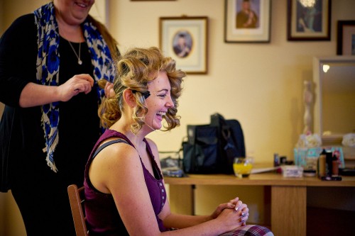 bridal hair and make-up