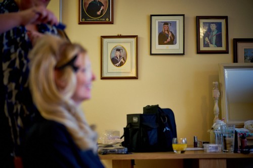 bride hair and make-up