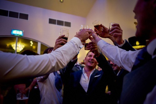 shots at a wedding, the villa