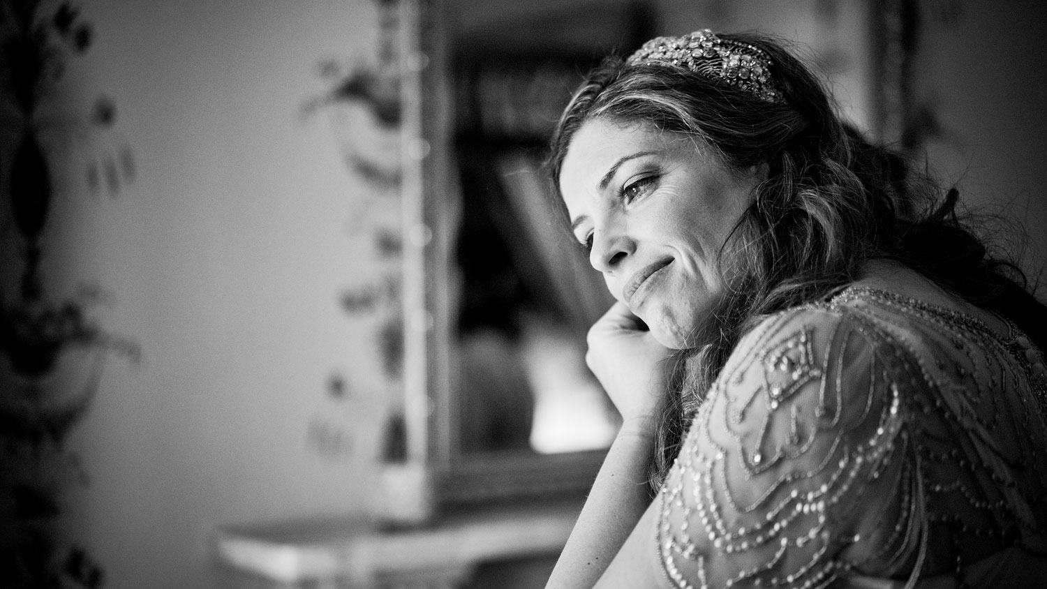 Bride Getting Ready At Trevor Hall