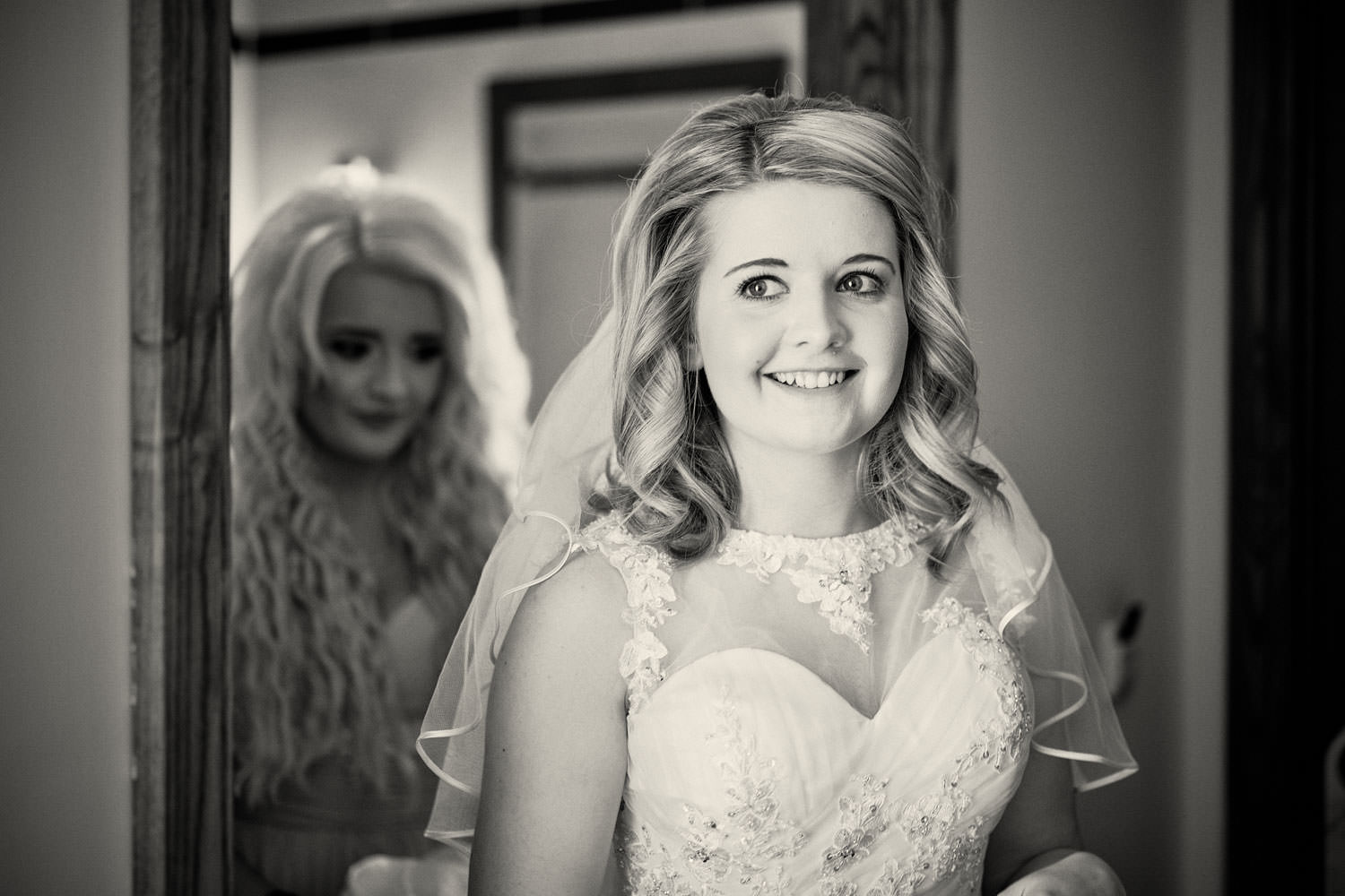 bride in wedding dress