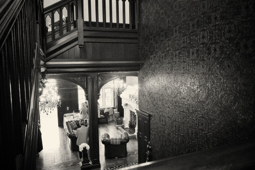 entrance hall way Tyn Dwr Hall