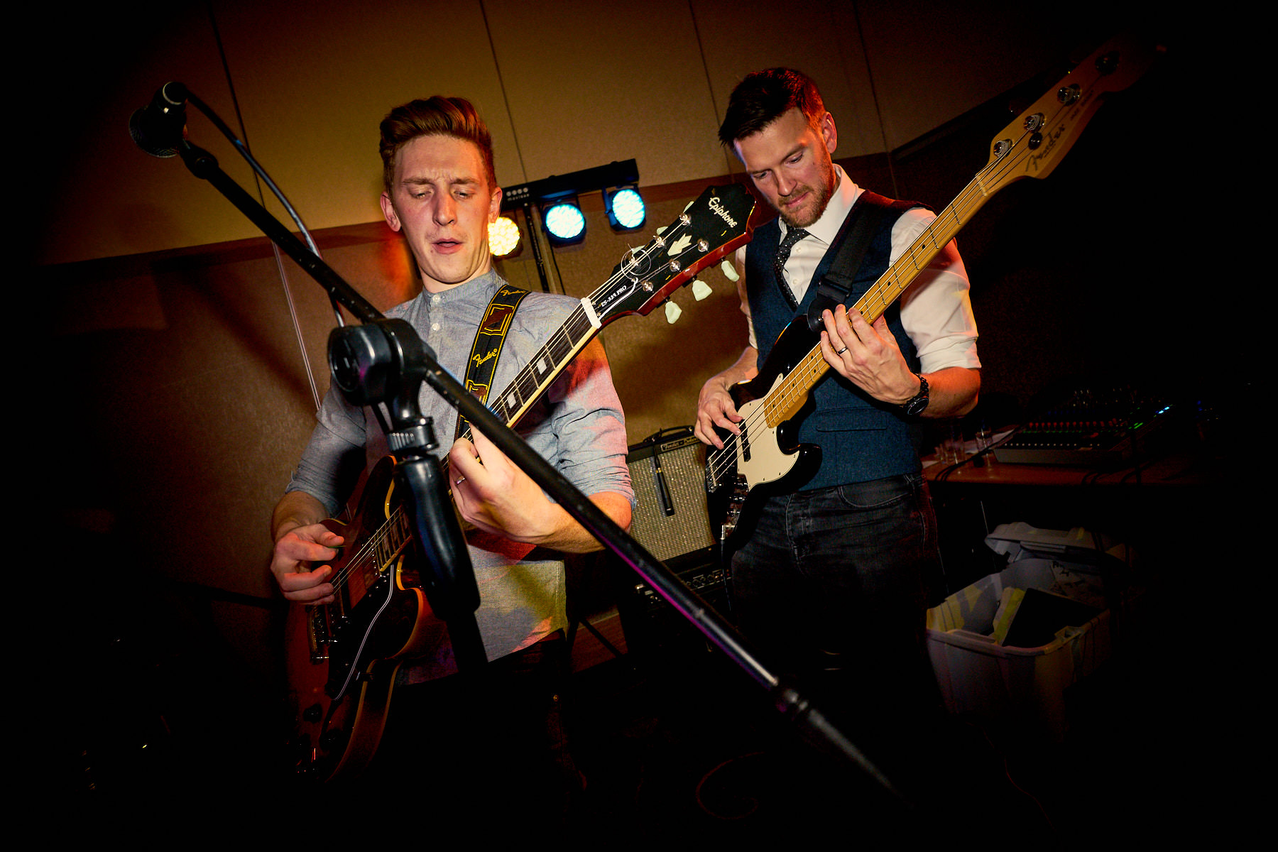 The Panda Cups playing at Low Wood Bay Resort & Spa, Lake District Wedding